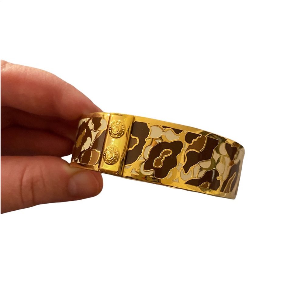 Coach Animal Print Bangle